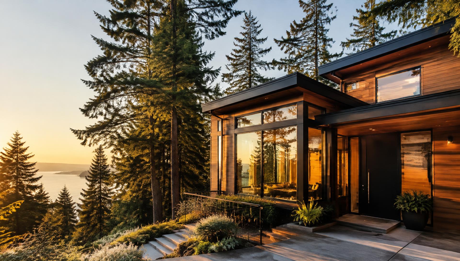 Modern West Coast home built by Wesmarc